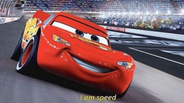 I Am Speed | Know Your Meme