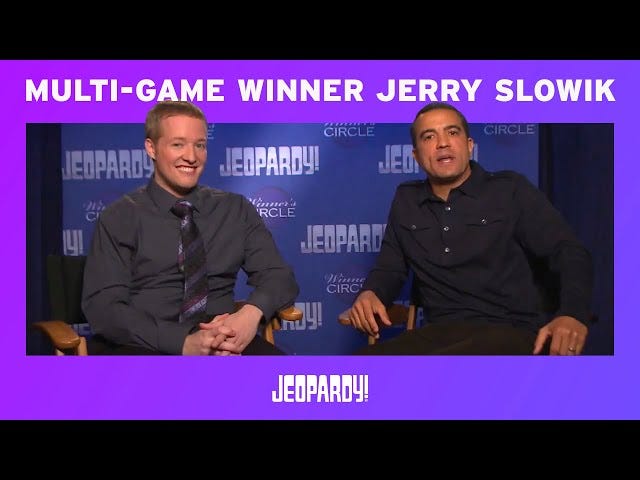 Jerry Slowik Jeopardy! Guest Host Exclusive Interview | JEOPARDY! - YouTube