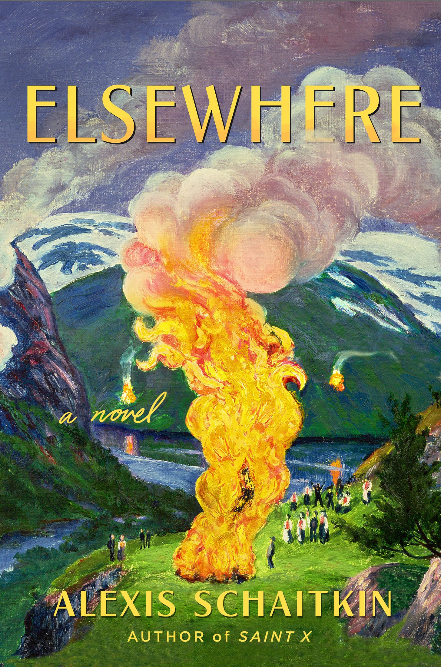 Book cover of Elsewhere. 