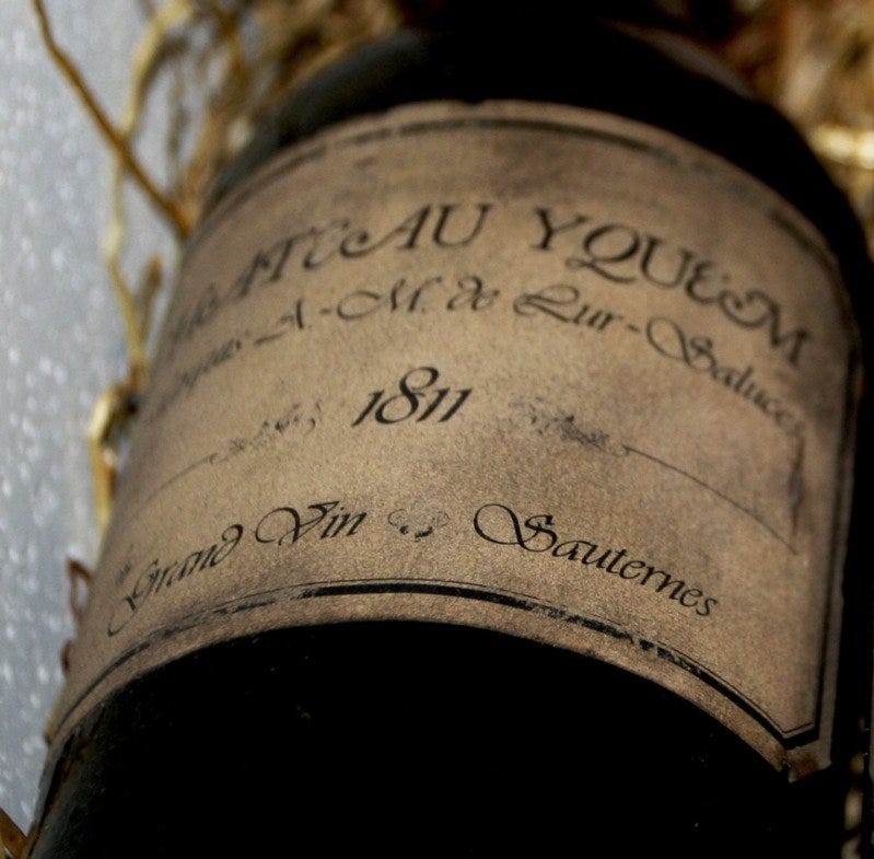 D'Yquem 1811 Château D'Yquem Your Personal Wine, 40% OFF