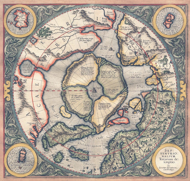 Mercator map