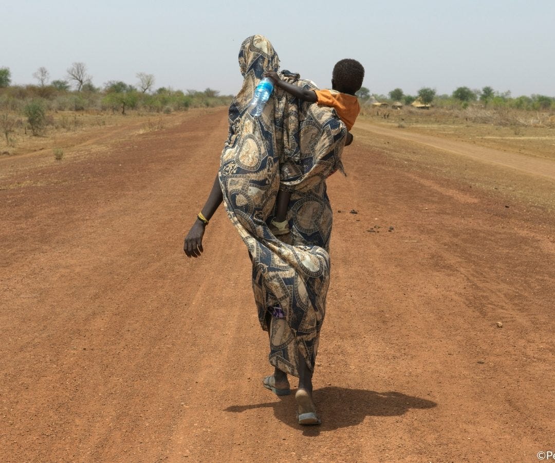 Sudan: la storia di una rifugiata in fuga dalla guerra - Azione Contro la  Fame
