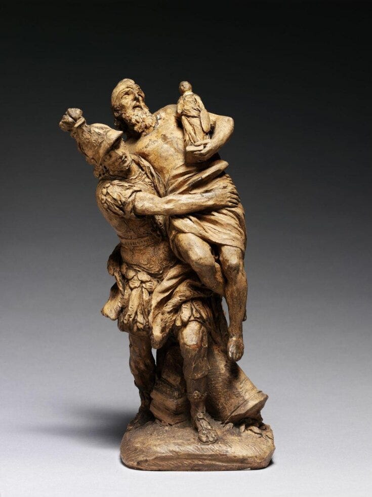 Aeneas and Anchises | Le Pautre, Pierre | V&A Explore The Collections