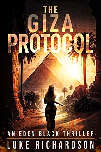Book cover of The Giza Protocol by Luke Richardson