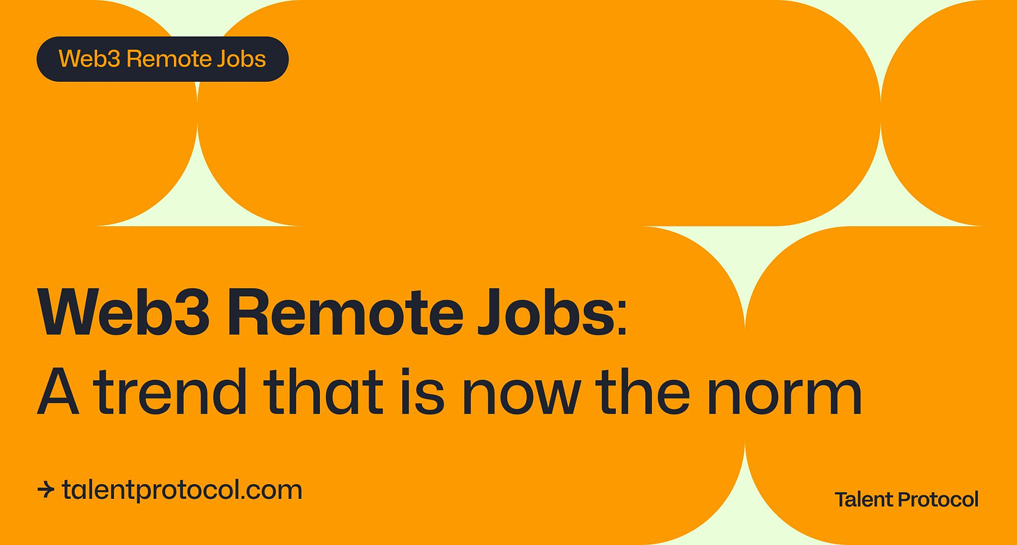 Web3 Remote Jobs: A trend that is now the norm