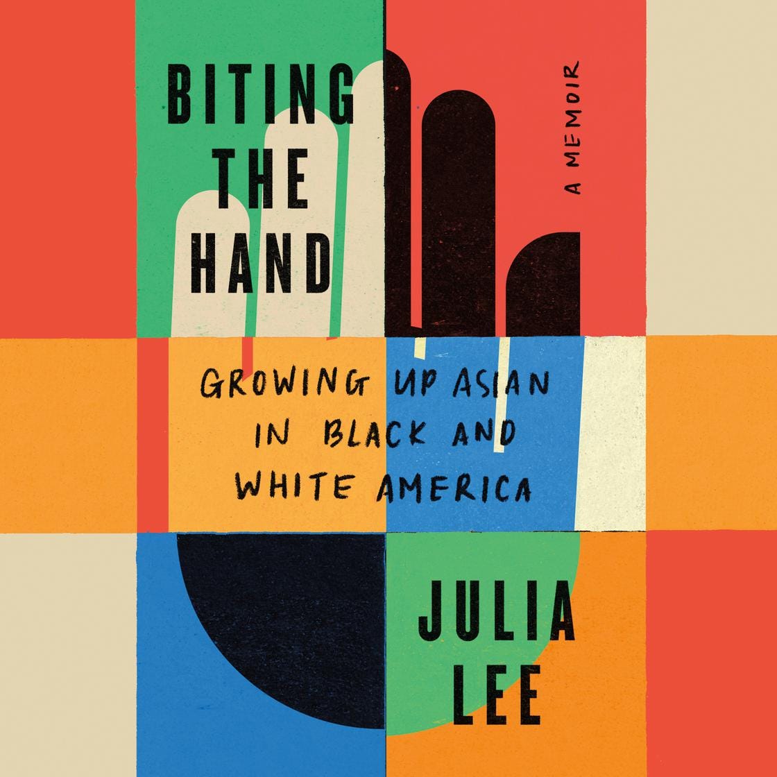 Audiobook cover of Biting the Hand.