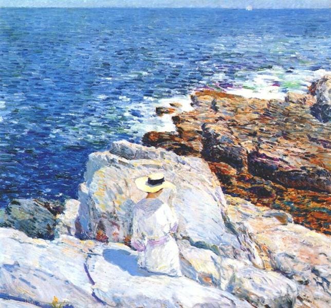 South ledges, Appledore - Childe Hassam