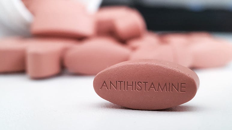 risks long term antihistamine use