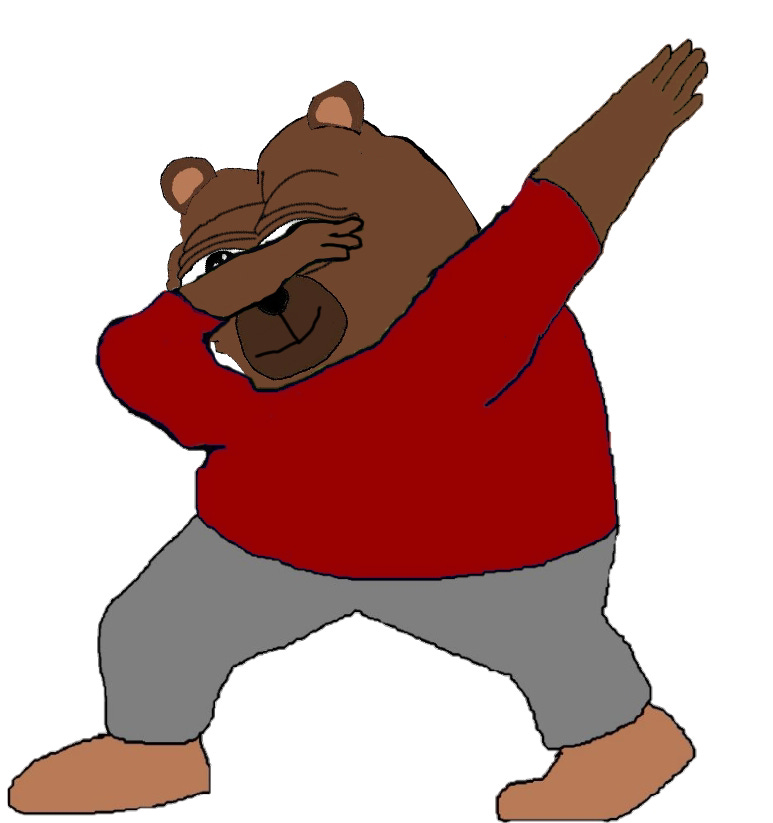 Cartoon Bear Face Meme - i love you meme