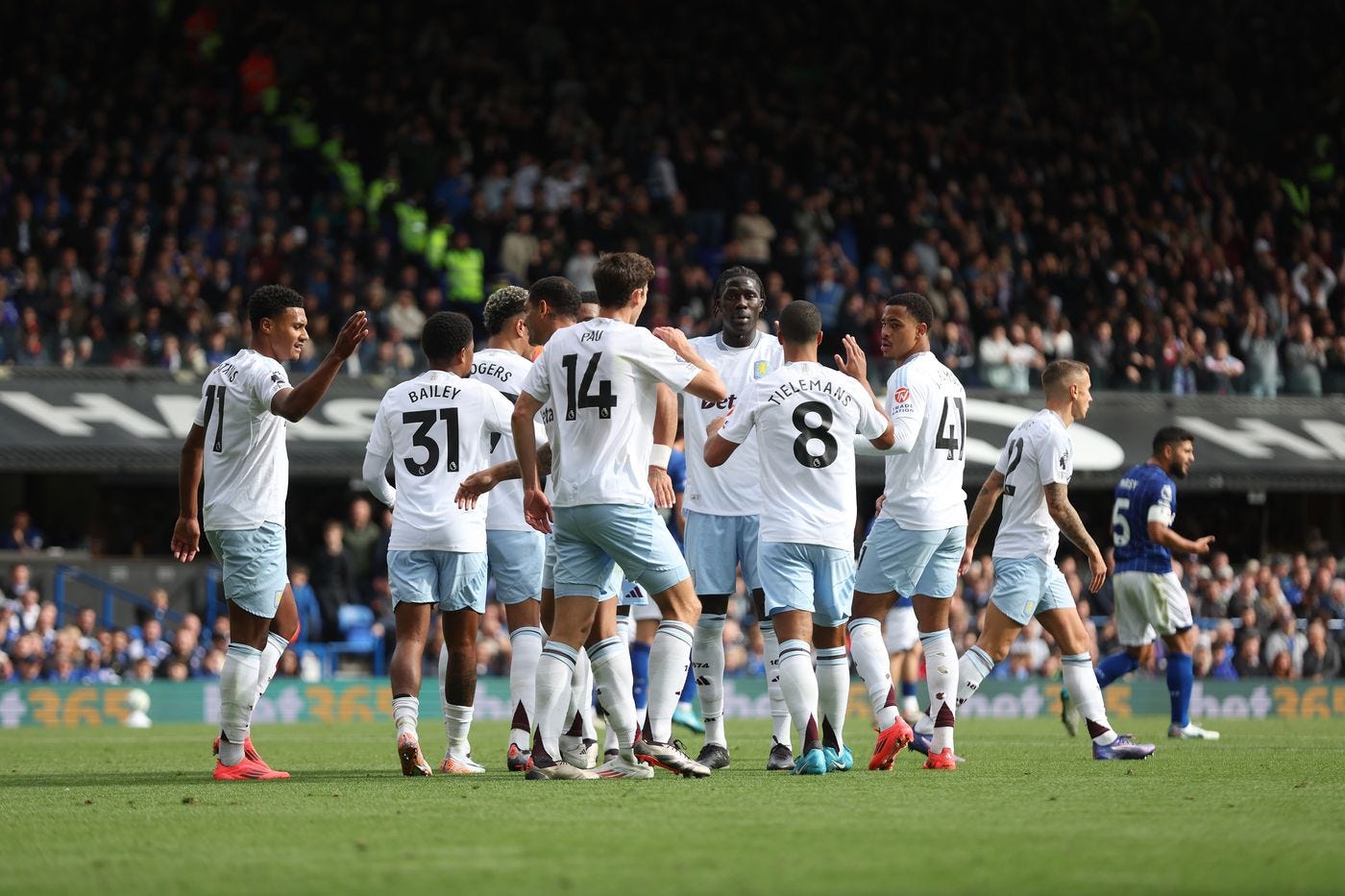 Aston Villa took on Ipswich Town in the Premier League on Sunday.