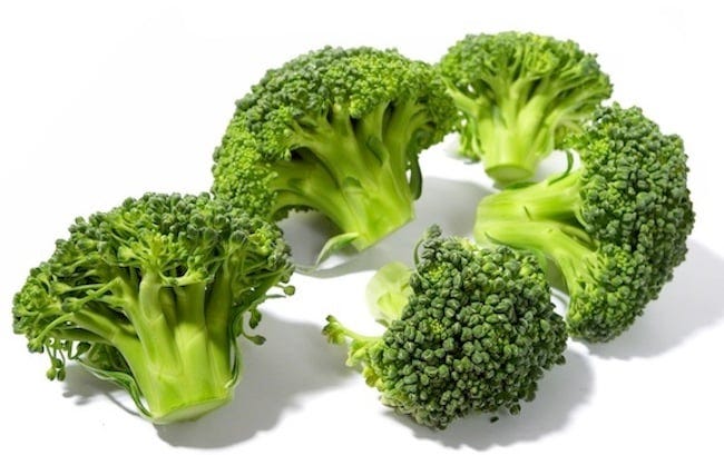 Broccoli florets