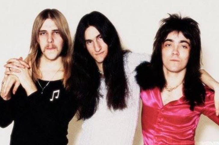 A ancient picture of Rush with original drummer John Rutsey from such a  long long time ago. : r/ClassicRock