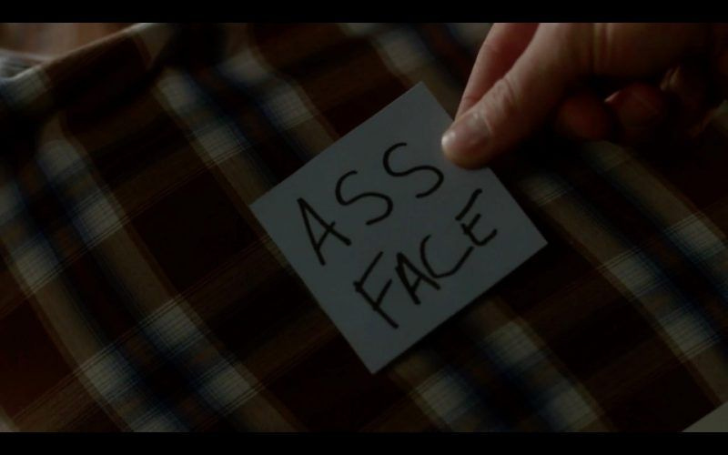 supernatural the thing ass face note from dean winchester