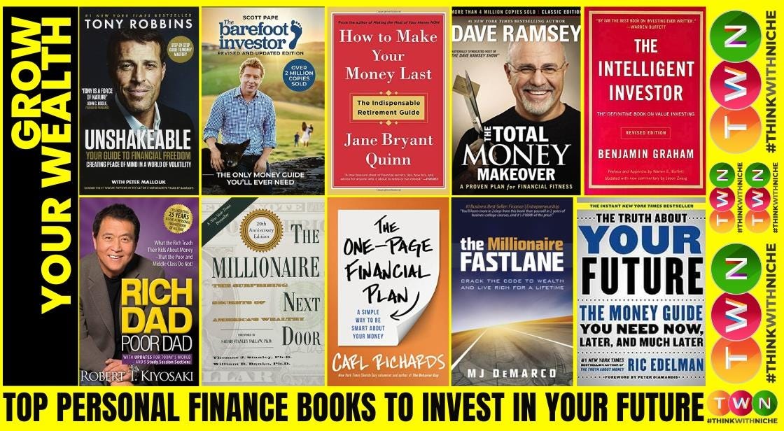 Top Personal Finance Books to Invest in Your Future: Grow Your Wealth