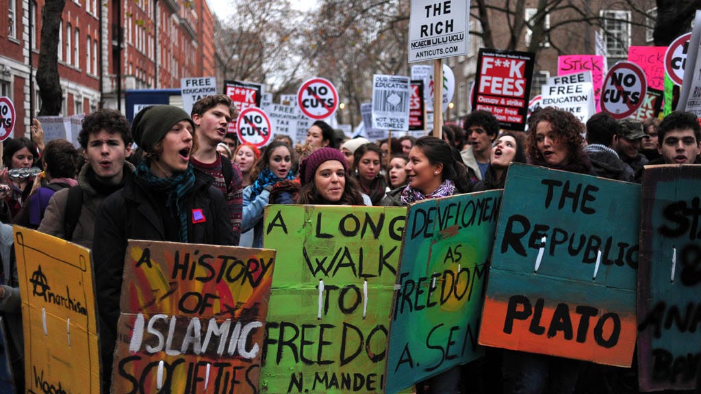 London's biggest university bans student protests – Channel 4 News