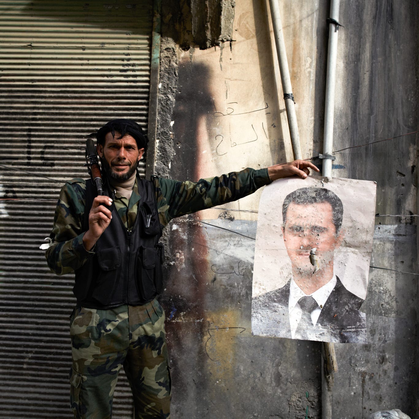 Combattente antigovernativo siriano