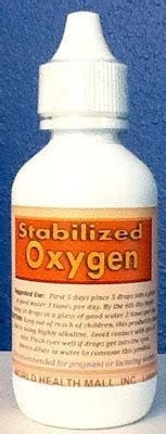 World Health Stablized Oxygen