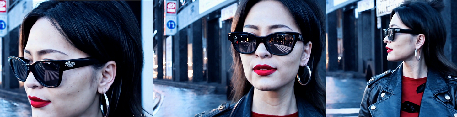 Woman in Tokio, three scenes