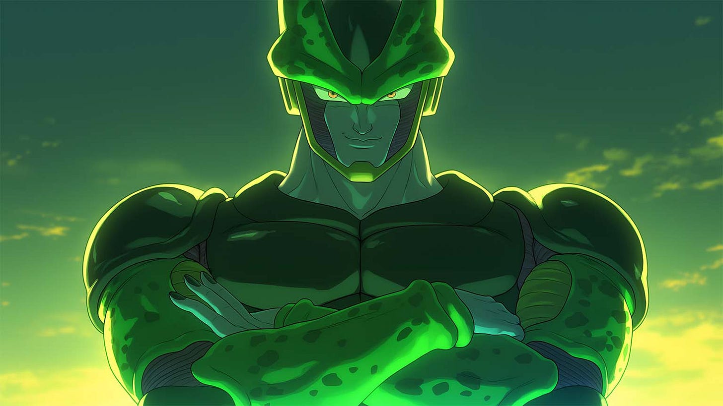 cell perfect form dragon ball desktop preview