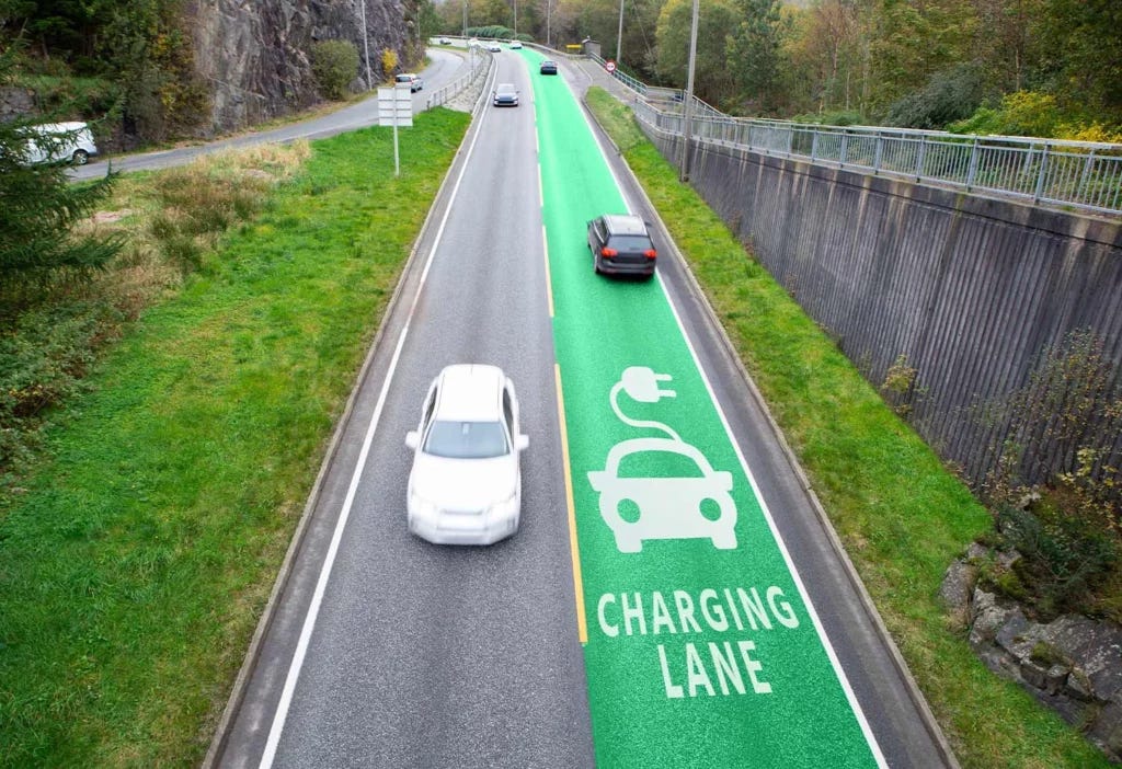 Norway First-Ever Wireless Charging Road