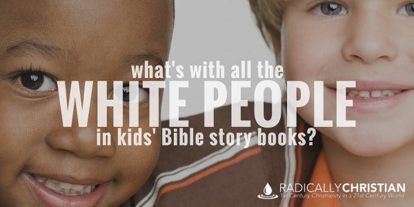 white bible story