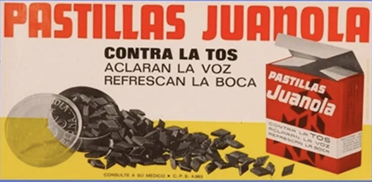 Cartel de Juanola de los 40