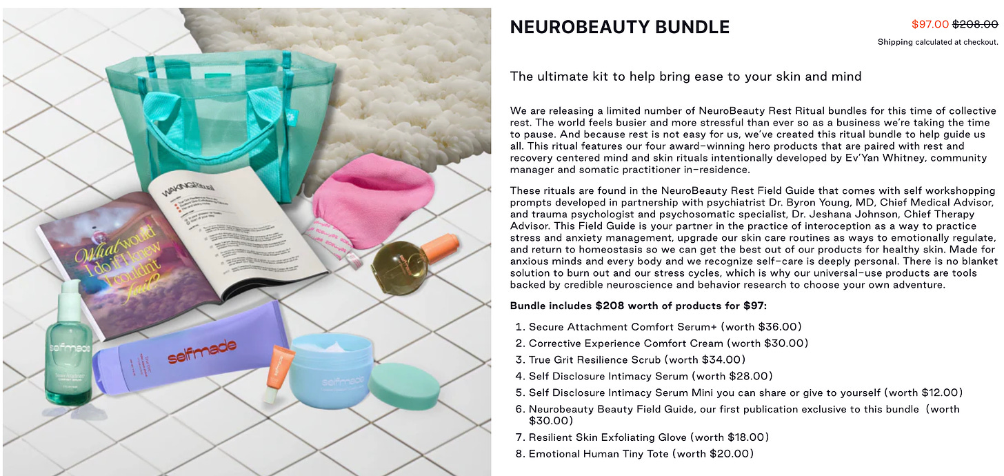 SelfMade NeuroBeauty Bundle Bipolar Princess mental illness is good for business