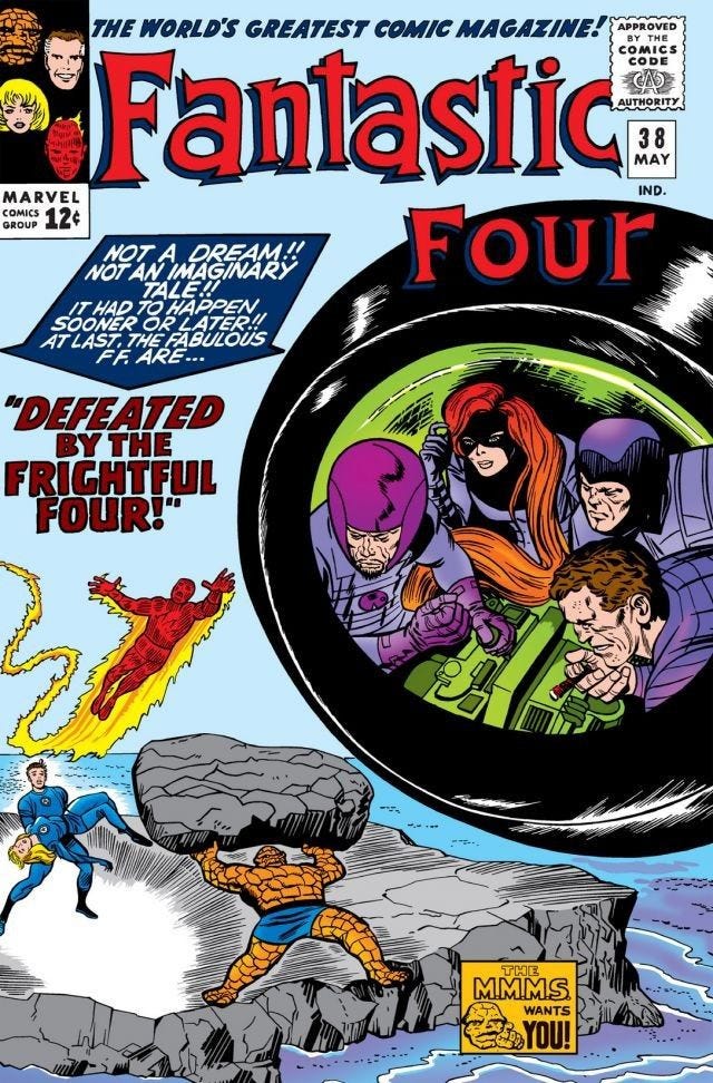Fantastic Four Vol 1 38 | Marvel Database | Fandom