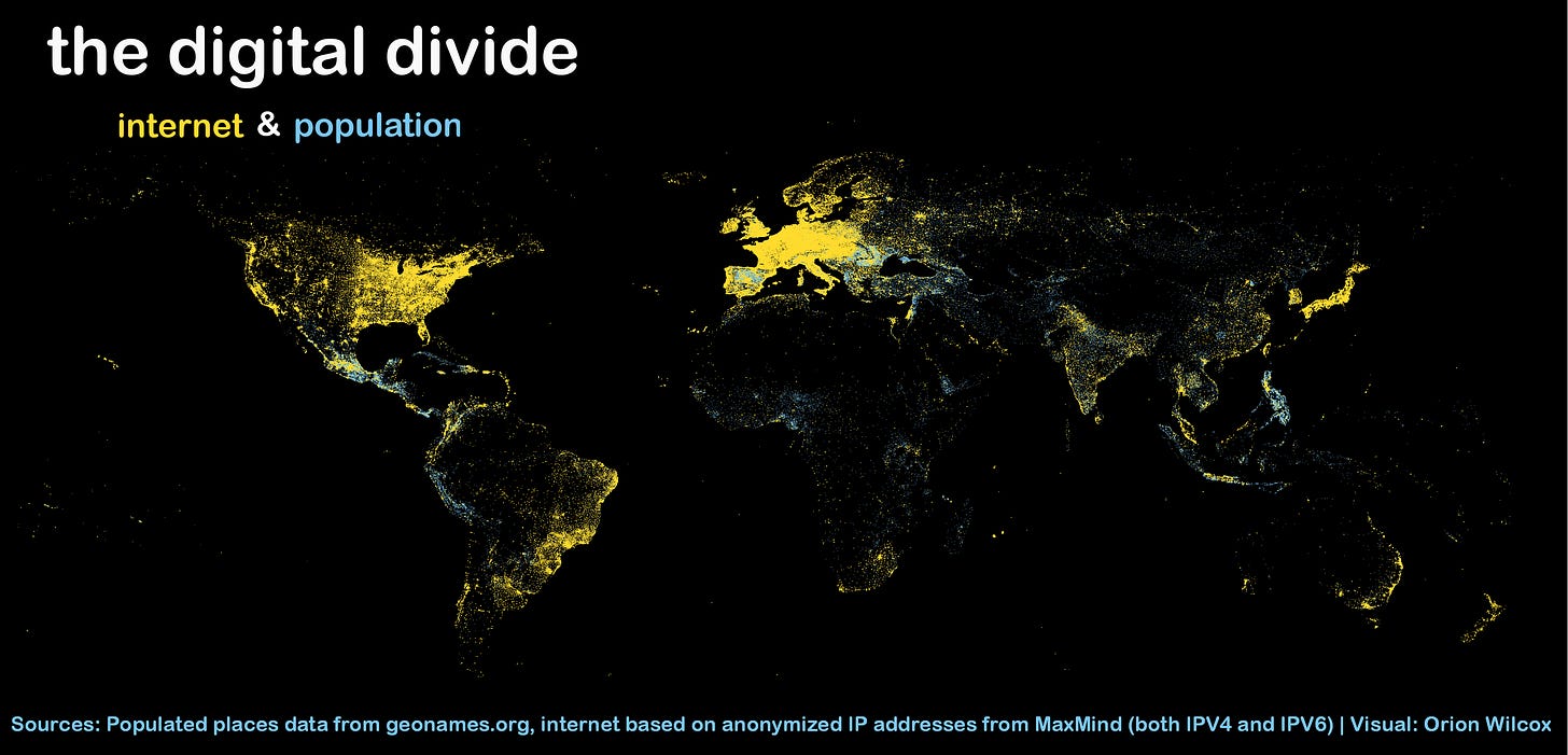 Visualizing the Global Digital Divide | DT Global