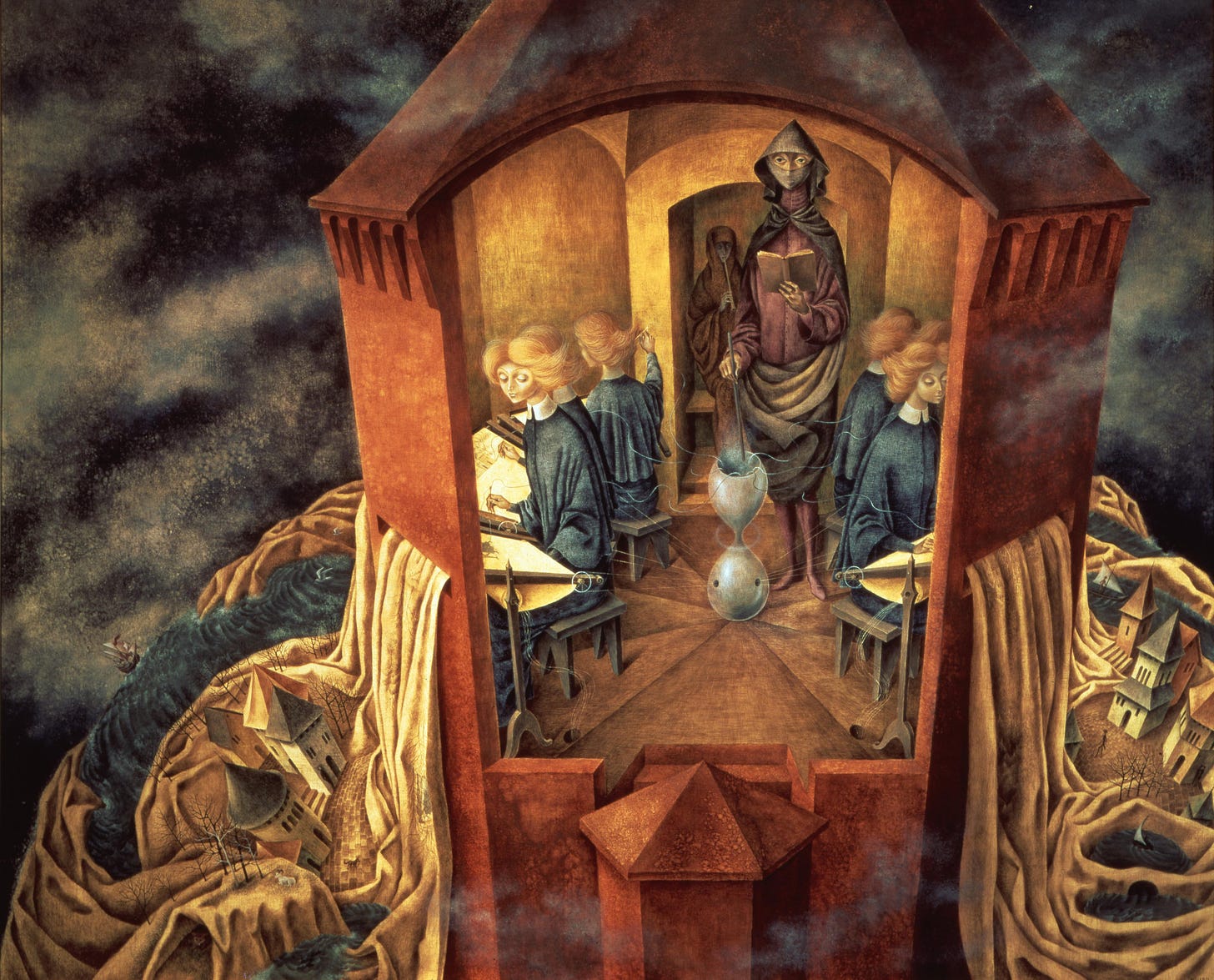 Remedios Varo - The unconscious mind and a horsehair brush