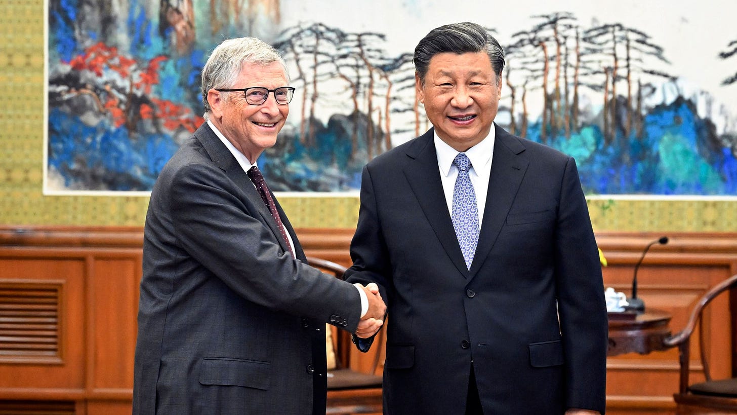 Bill Gates visit to China signals Beijing is open to a thaw in relations  with US | Business News | Sky News