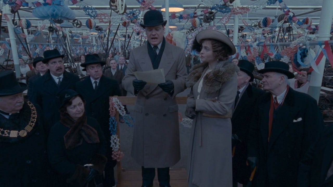 the king's speech cinematography