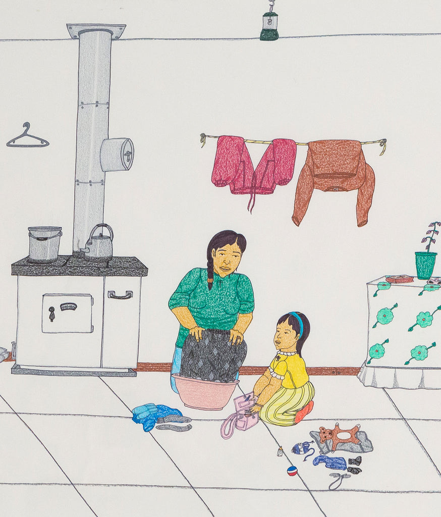 ANNIE POOTOOGOOK "MY MOTHER AND I", 2006 – Caviar20