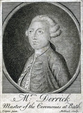 Portrait of Samuel Derrick.