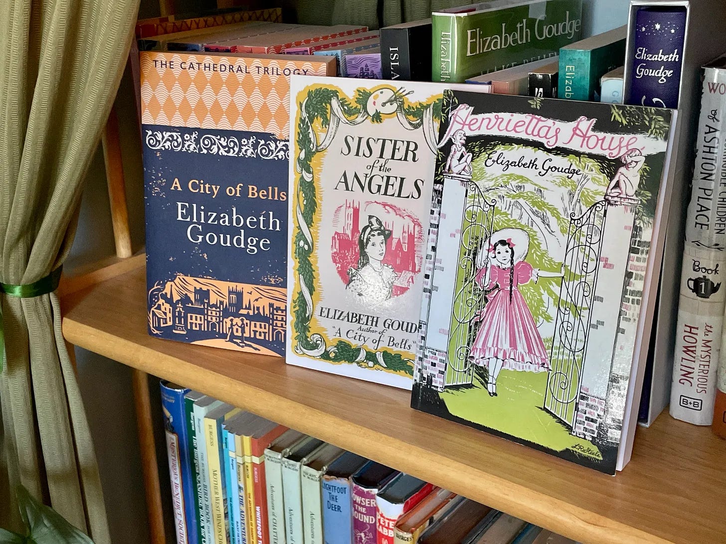 The Torminster books are all currently in print: A City of Bells, Sister of the Angels, Henrietta’sHouse The Torminster books are all currently in print: A City of Bells, Sister of the Angels, Henrietta’sHouse