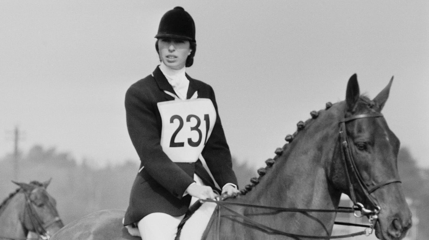 Princess Anne Made History At The Olympics (& She Did So On The Queen's  Horse)