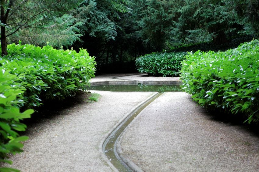 The Rill at Rousham_copyright Charles Hawes 