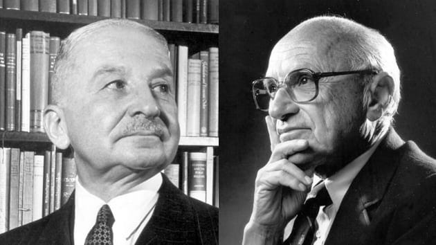 Why Conservatives Dumped Milton Friedman