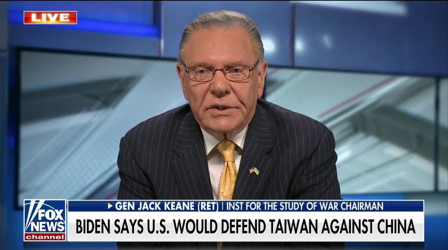 Keane backs Biden's pledge to defend Taiwan: 'Very appropriate' | Fox News