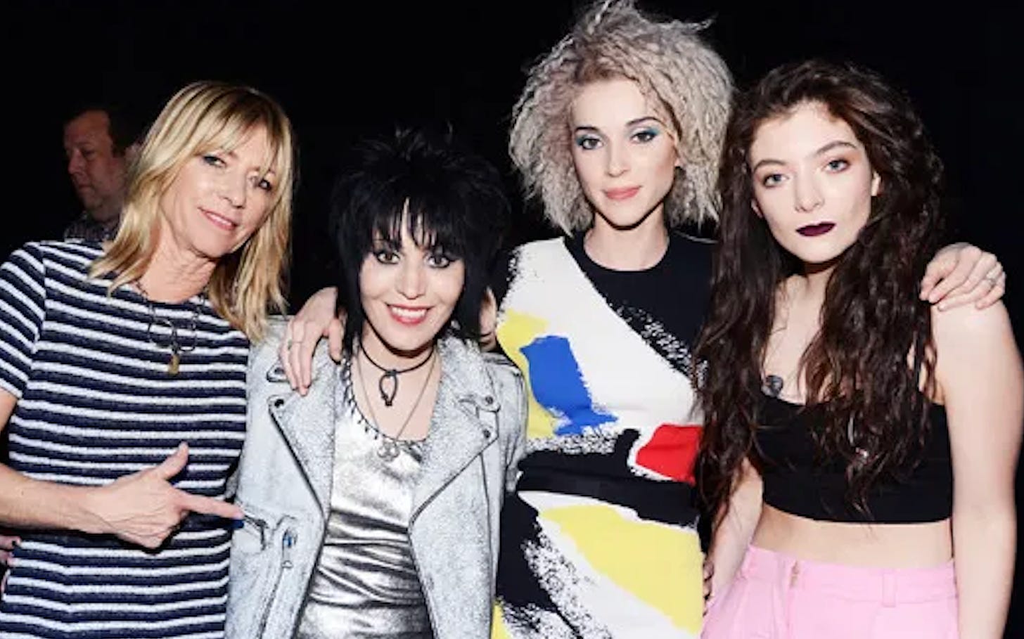 Women artists honor Nirvana at the 2014 Rock Hall of Fame Induction