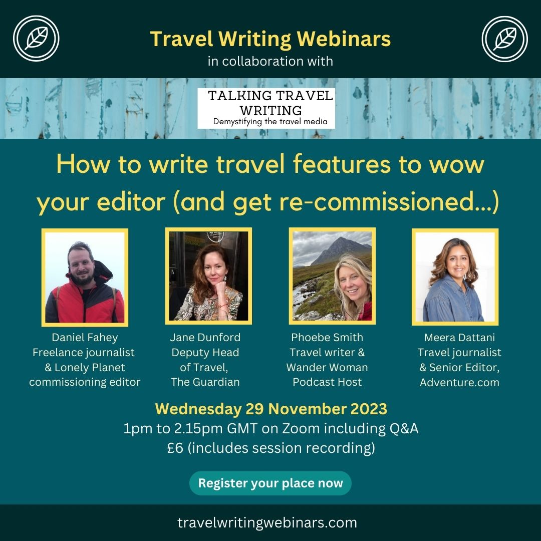 travel writing features