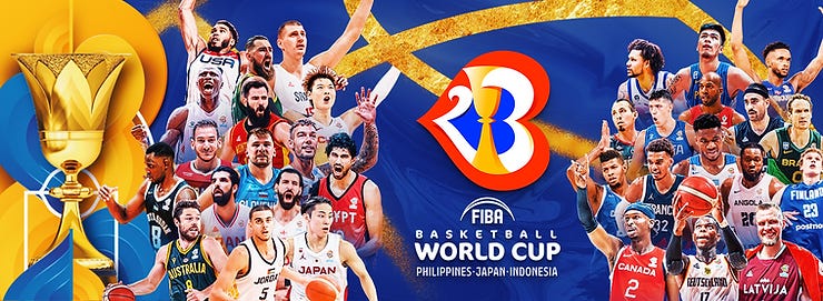 FIBA 2023 World Cup Banner