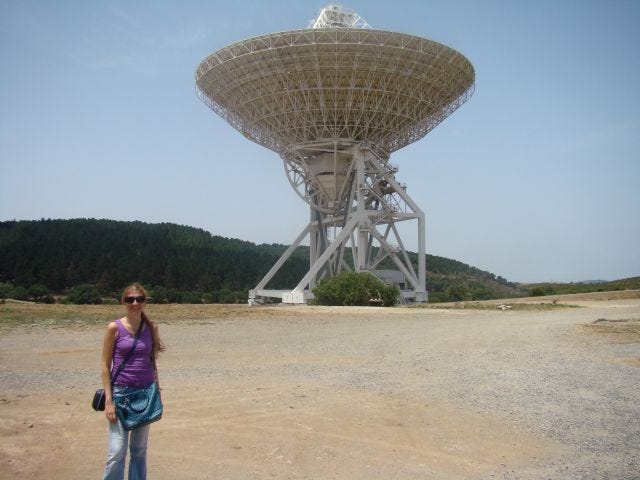 Me at Sardinia Radio Telescope