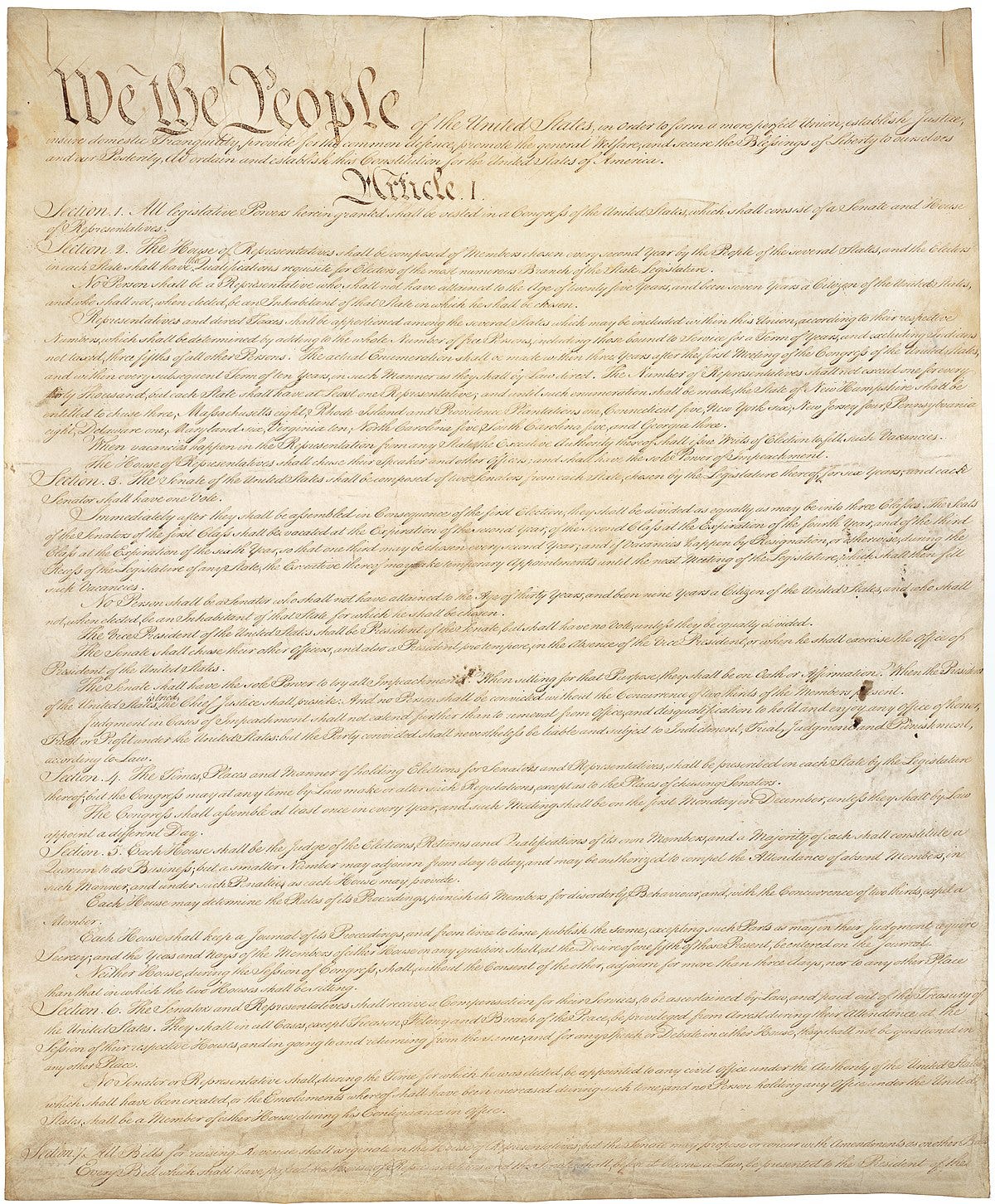 Constitution of the United States - Wikipedia