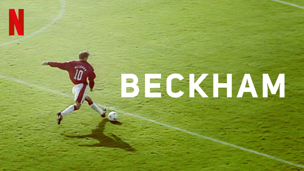 Beckham Documentary on Netflix Review | Double Take TV Newsletter | Jenni Cullen