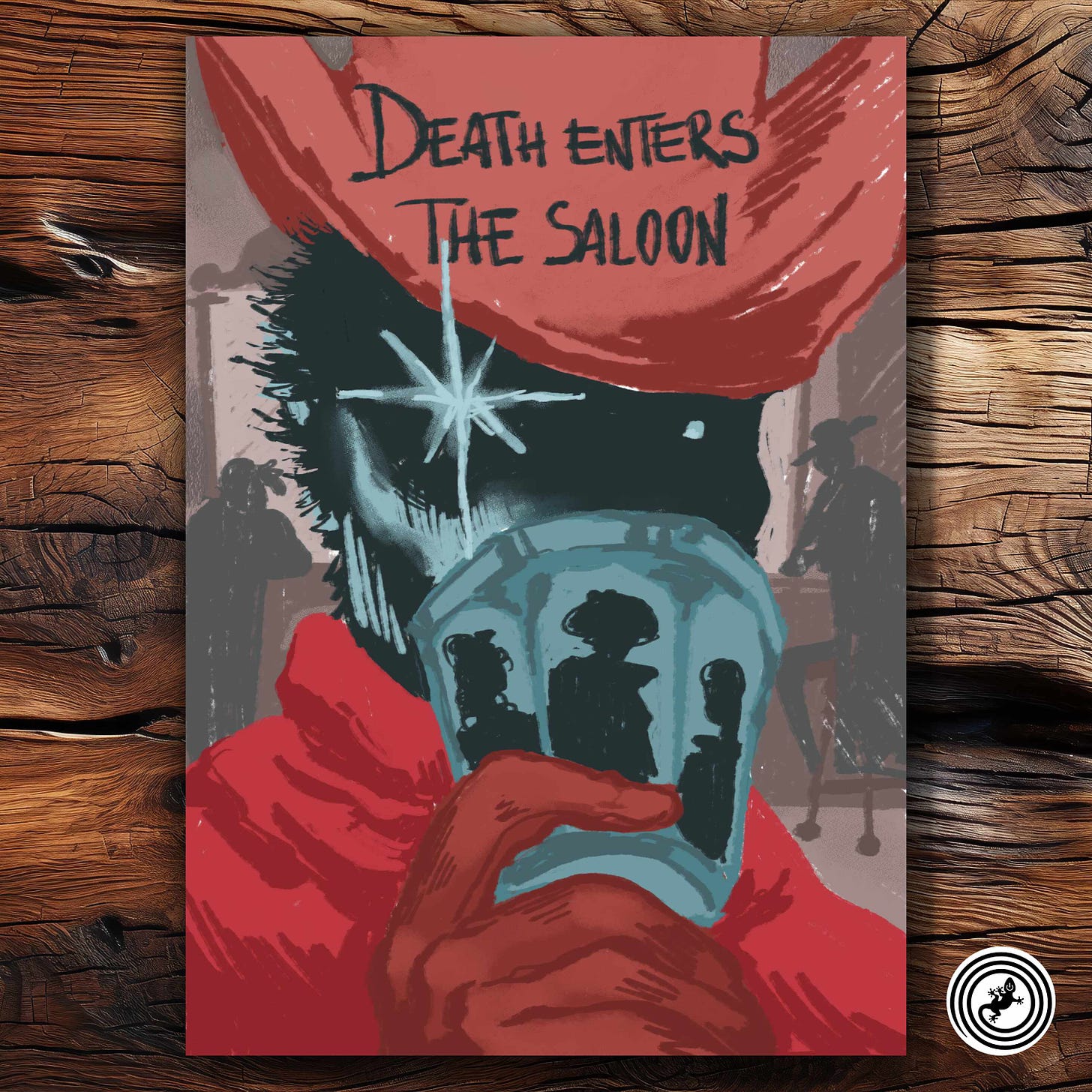 Copertina del podcast su Morte nel saloon.