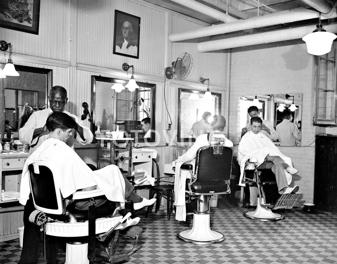 Vintage BARBER SHOP Photo Picture 1937 BARBERSHOP Washington D.C. Senate  House Photograph Print 8x10, 8.5x11, 11x14 or 16x20 BS11 - Etsy