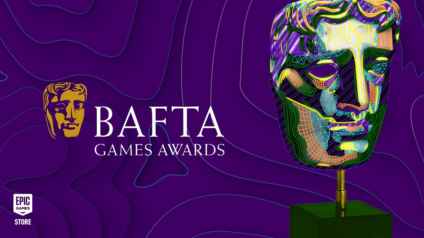 The BAFTA Game Awards 2024 nominations - Epic Games Store