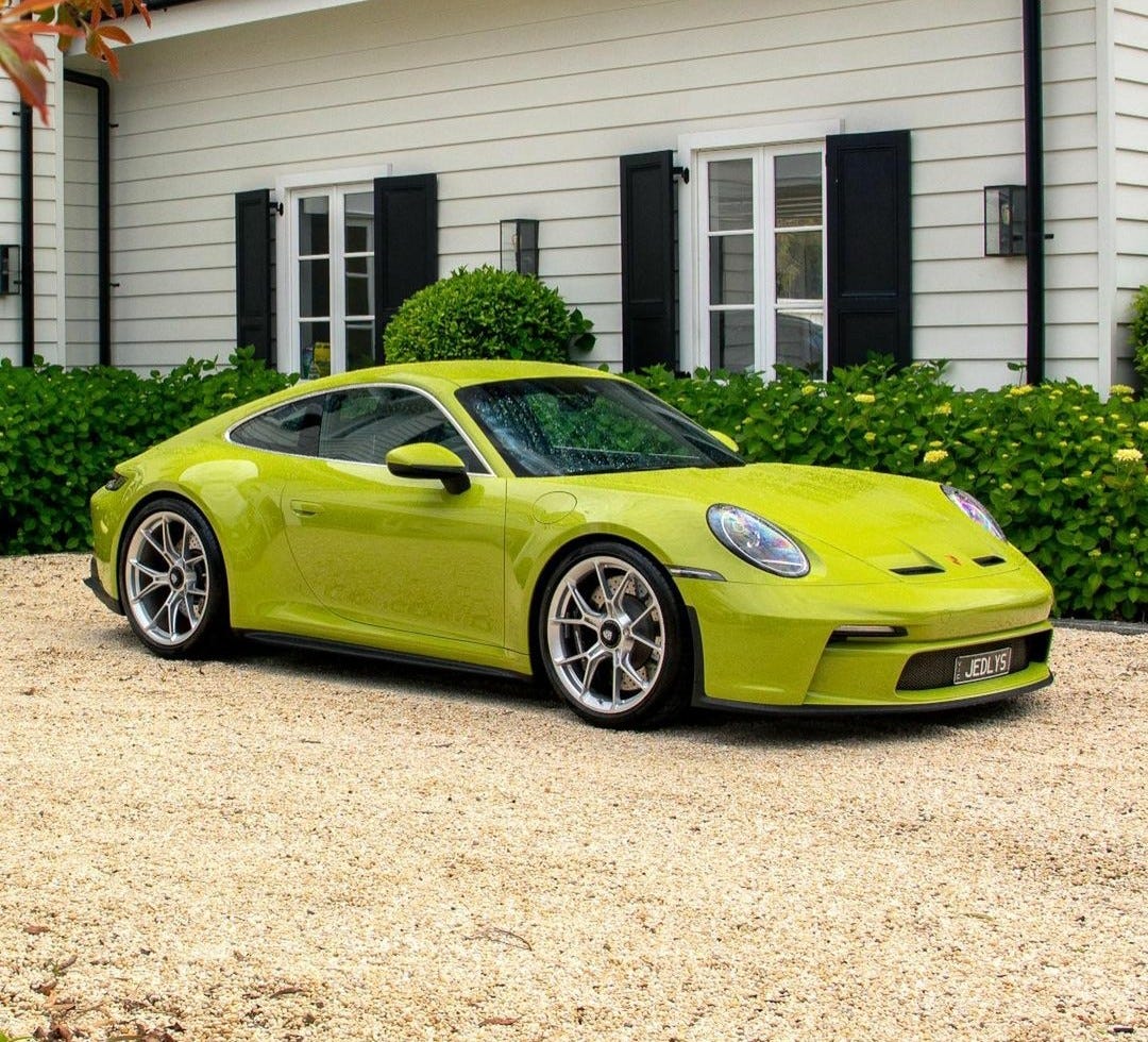 Porsche Club on Twitter: "Paint-to-Sample Linden Green 992 GT3 Touring  https://t.co/EBrmMwf59A" / Twitter