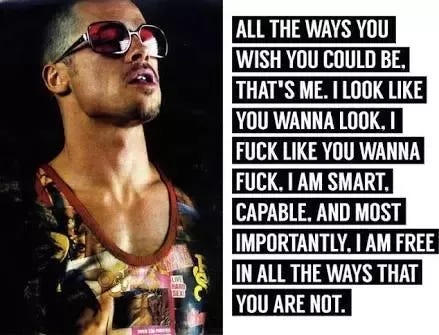 Can I become like Tyler Durden in real life? - Quora